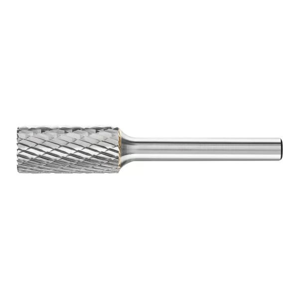 Picture of Pferd Carbide Bur SB-5 Cylindrical End Cut TOUGH Double Cut 1/2" x 1" x 1/4" Shank